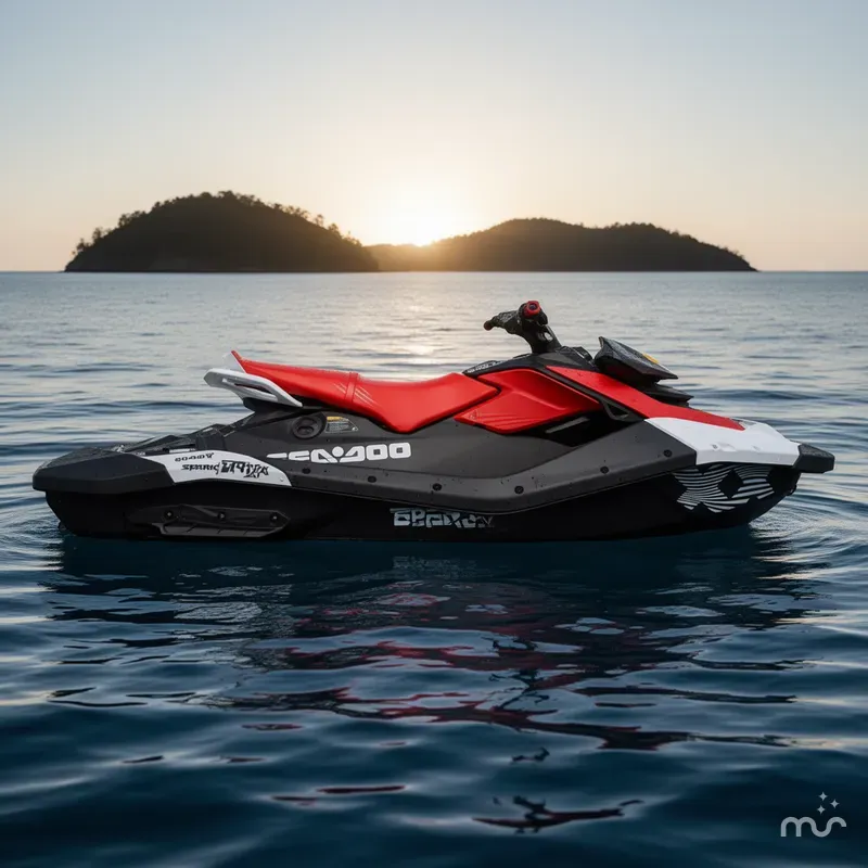 Slide: The Image of Sea-Doo Spark Trixx For 3 Rotax 900 ACE - 90 Ibr A 2025 - 2