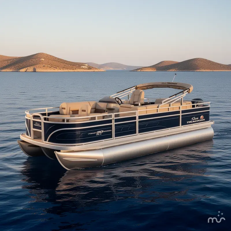 The Image of Sun Tracker Fishin' Barge 20 DLX 2025 - 0