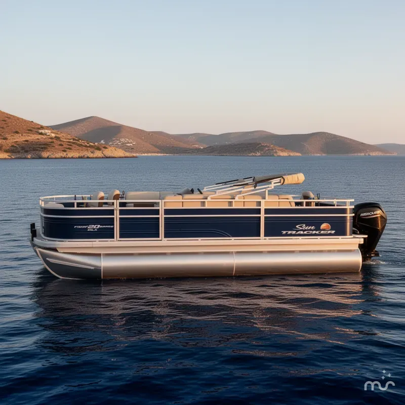 Slide: The Image of Sun Tracker Fishin' Barge 20 DLX 2025 - 2