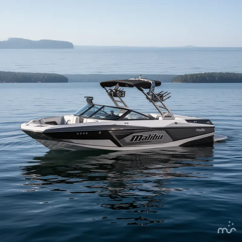Slide: The Image of Malibu Wakesetter 21 VLX 2019 - 2