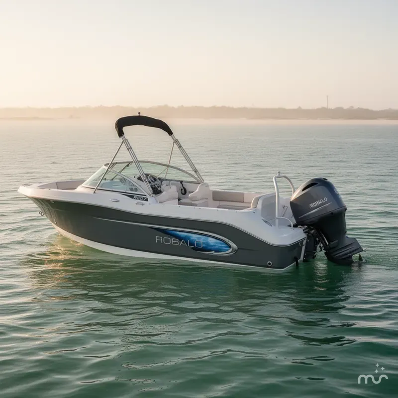 Slide: The Image of Robalo R207 Dual Console 2014 - 2
