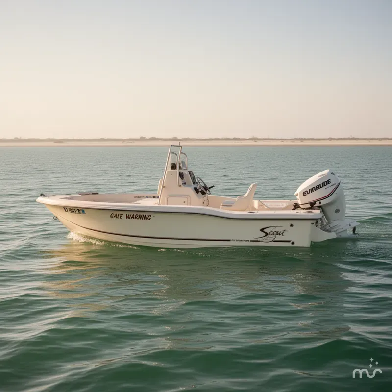 Slide: The Image of Scout 172 Sportfish 1993 - 1