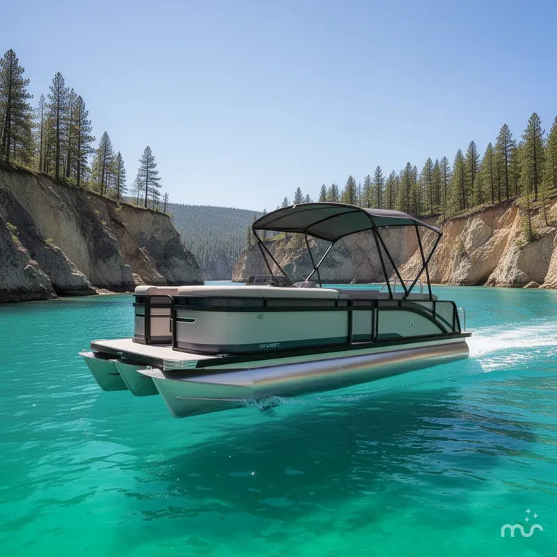 The Image of Qwest Lanai TriToon 8522 150HP 2025 - 0