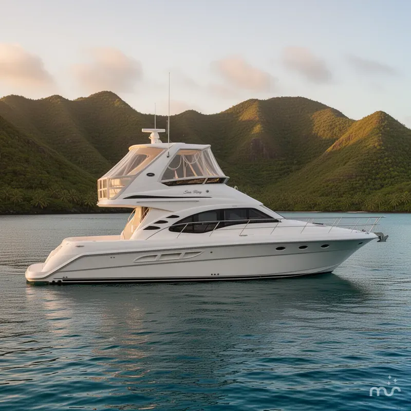 Slide: The Image of Sea Ray 44 Sedan Bridge 2006 - 2