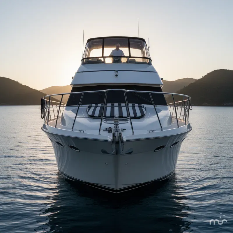 Slide: The Image of Carver 530 Voyager Pilothouse 1998 - 2