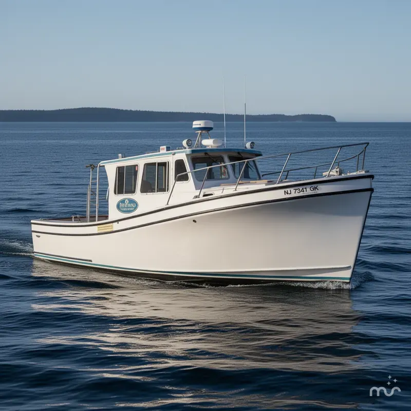 Slide: The Image of Provincial 42 Fishing Boat 1999 - 0