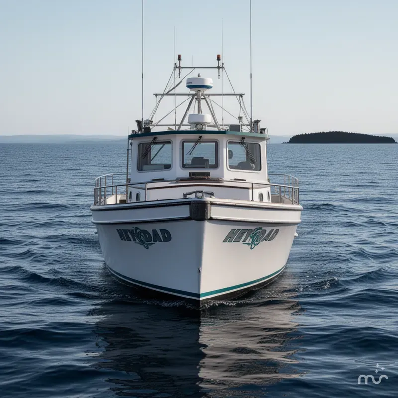Slide: The Image of Provincial 42 Fishing Boat 1999 - 2
