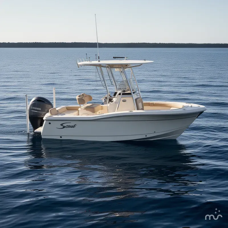 Slide: The Image of Scout 195 Sportfish 2021 - 2