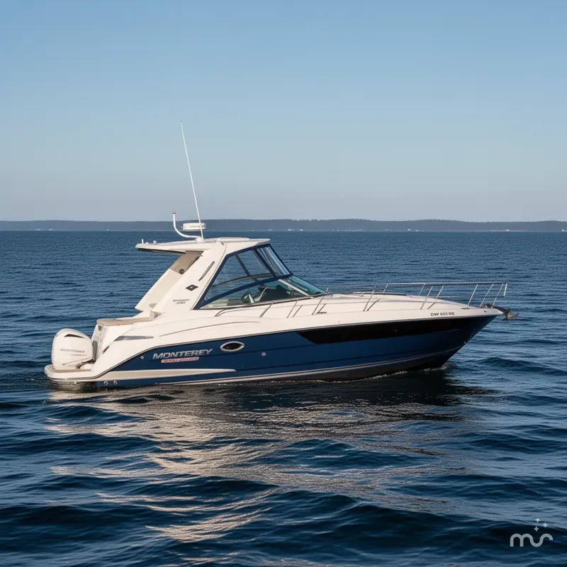 Slide: The Image of Monterey 335 Sport Yacht 2021 - 0
