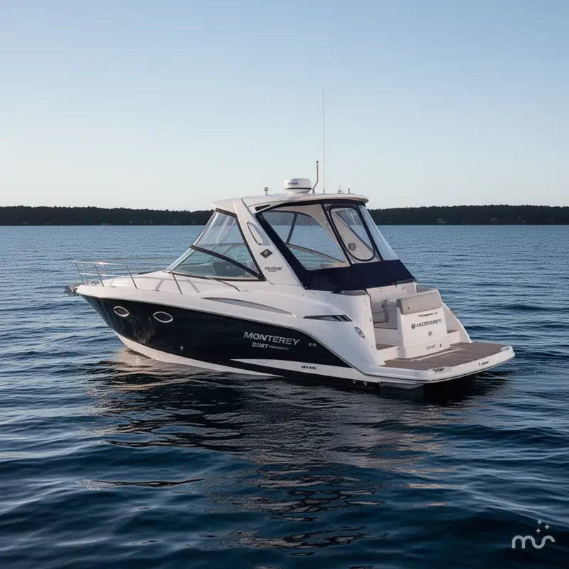Slide: The Image of Monterey 335 Sport Yacht 2021 - 1