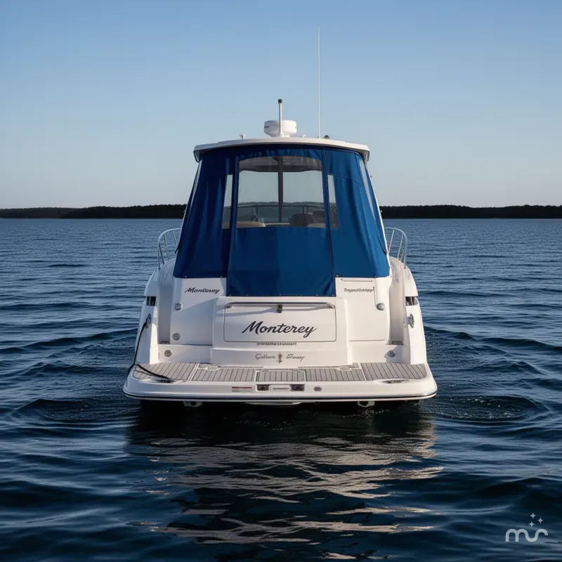 Slide: The Image of Monterey 335 Sport Yacht 2021 - 2