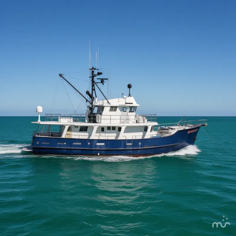Slide: The Image of DESCO 76 Trawler 1983 - 0