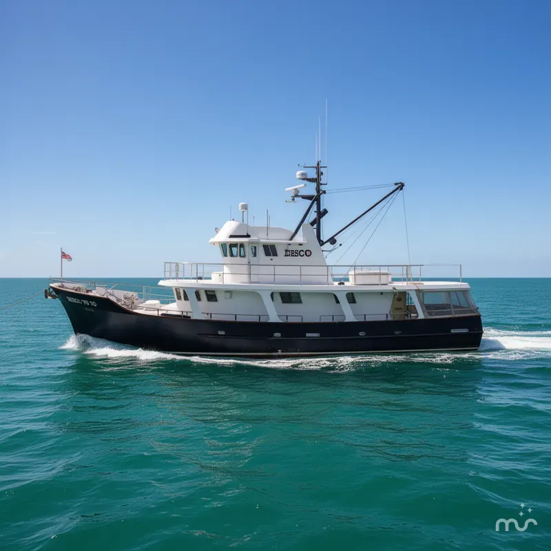 Slide: The Image of DESCO 76 Trawler 1983 - 1
