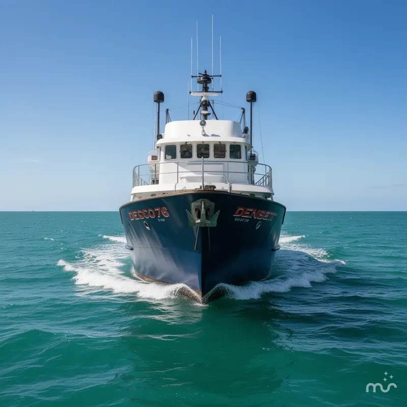 Slide: The Image of DESCO 76 Trawler 1983 - 3