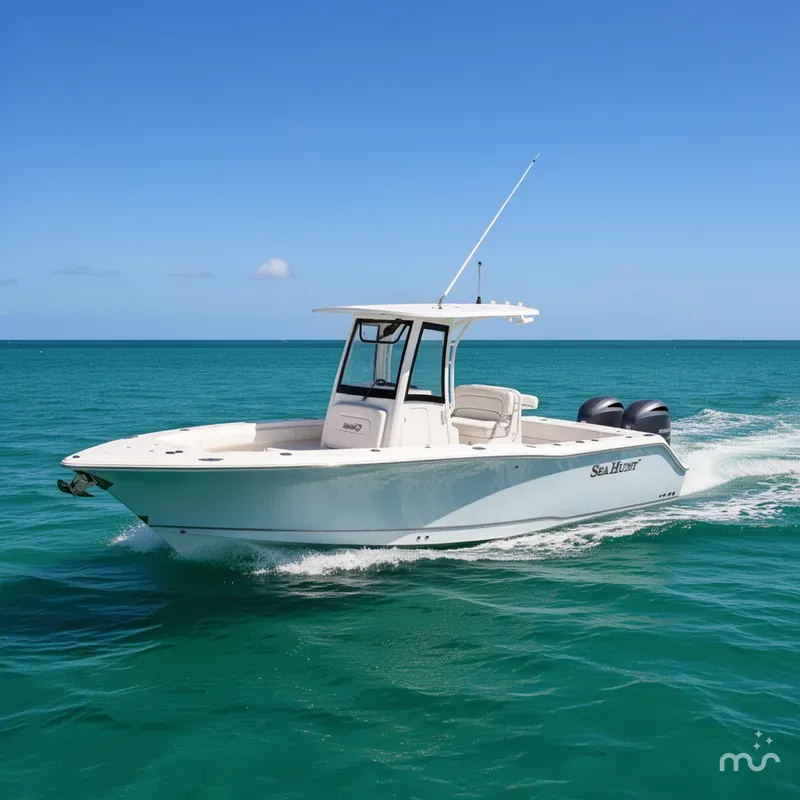 Slide: The Image of Sea Hunt Gamefish 27 Coffin Box 2025 - 0