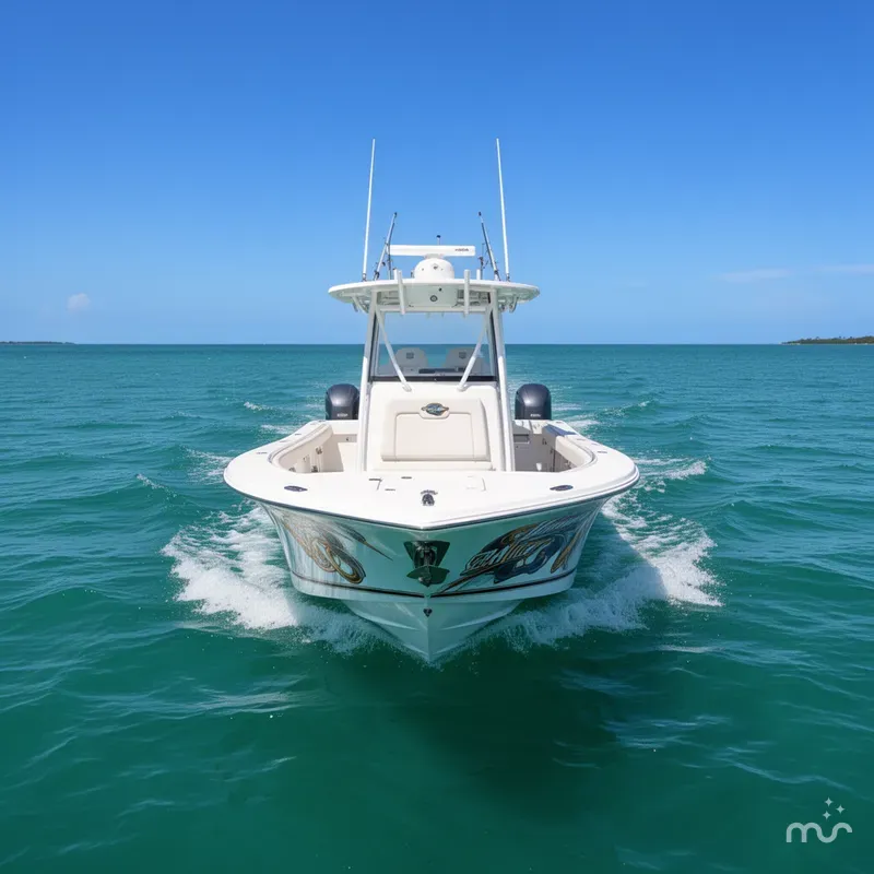 Slide: The Image of Sea Hunt Gamefish 27 Coffin Box 2025 - 1