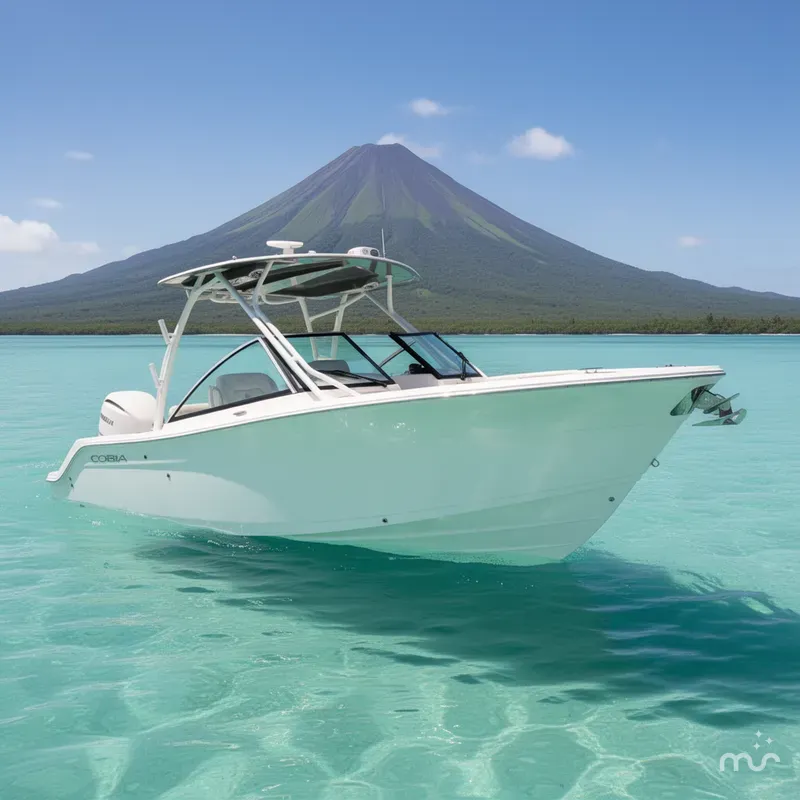 Slide: The Image of Cobia 240 Dual Console 2025 - 2