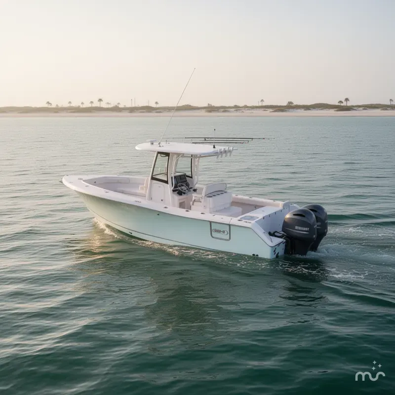 Slide: The Image of Sea Hunt Gamefish 27 Coffin Box 2025 - 0
