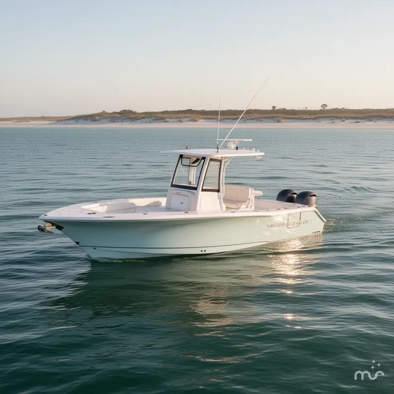 Slide: The Image of Sea Hunt Gamefish 27 Coffin Box 2025 - 2