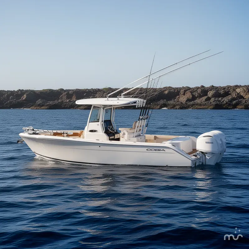 Slide: The Image of Cobia 285 Center Console 2026 - 2
