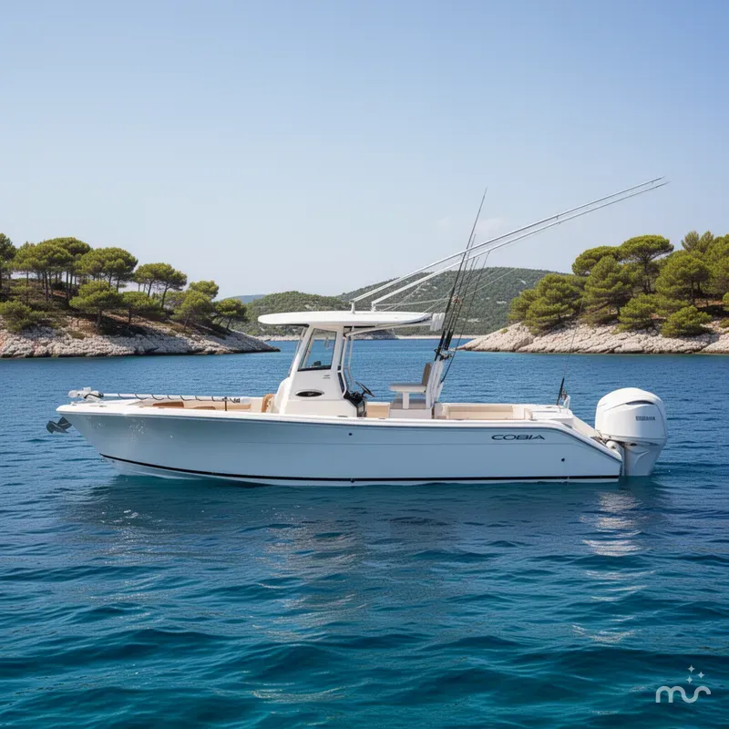 Slide: The Image of Cobia 285 Center Console 2026 - 2