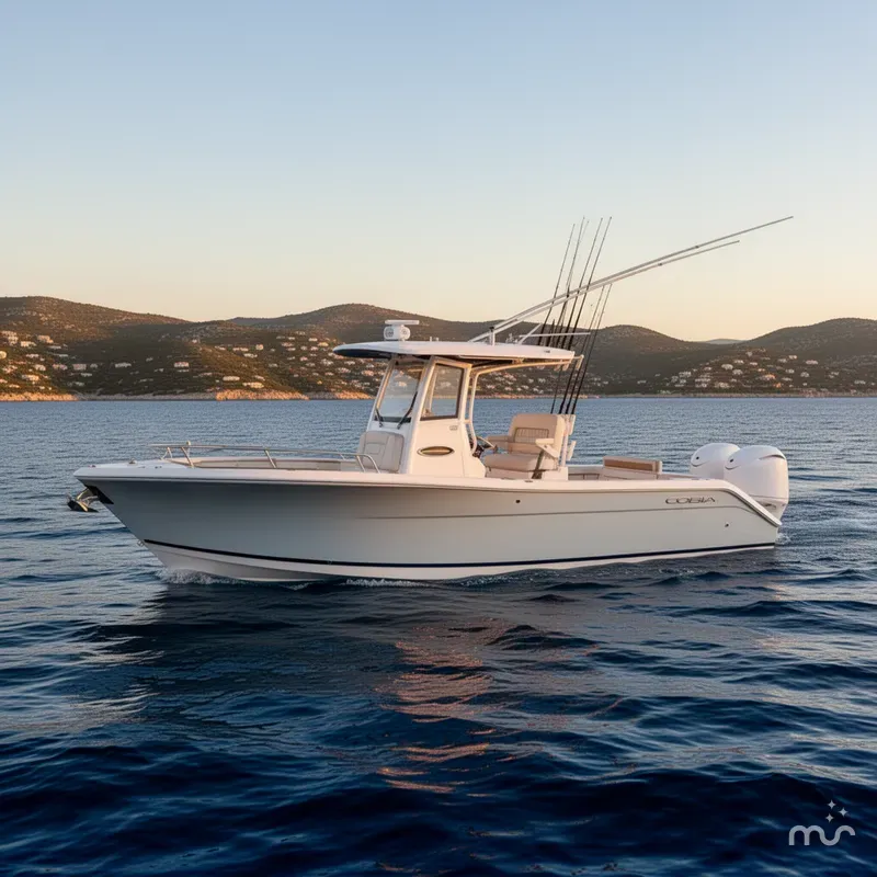 Slide: The Image of Cobia 285 Center Console 2026 - 2