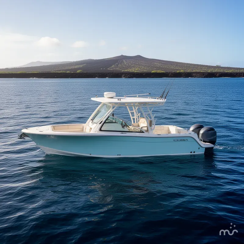 Slide: The Image of Cobia 240 Dual Console 2026 - 2