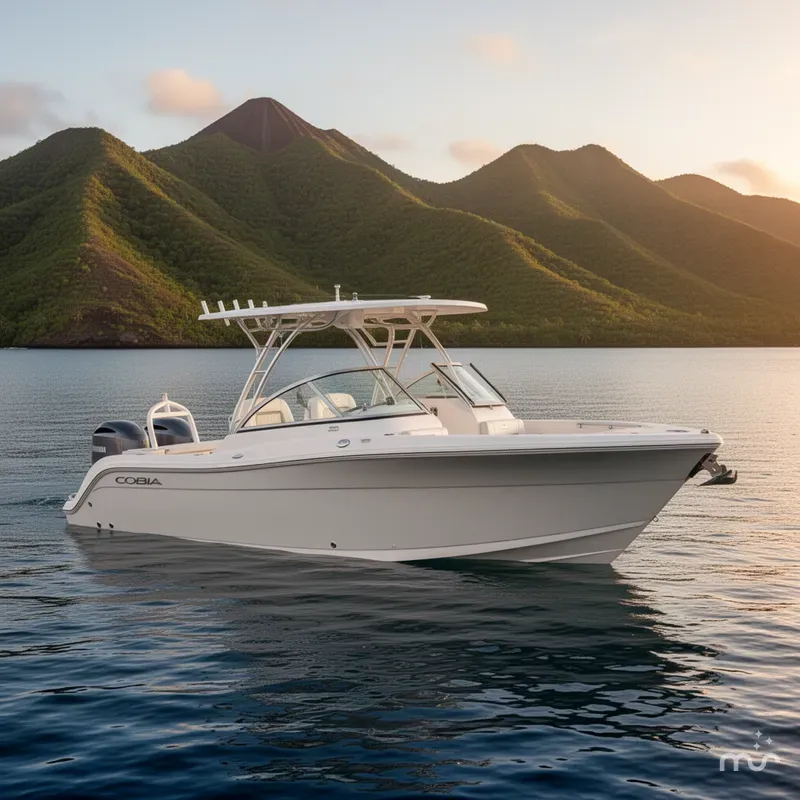 Slide: The Image of Cobia 220 Dual Console 2026 - 2