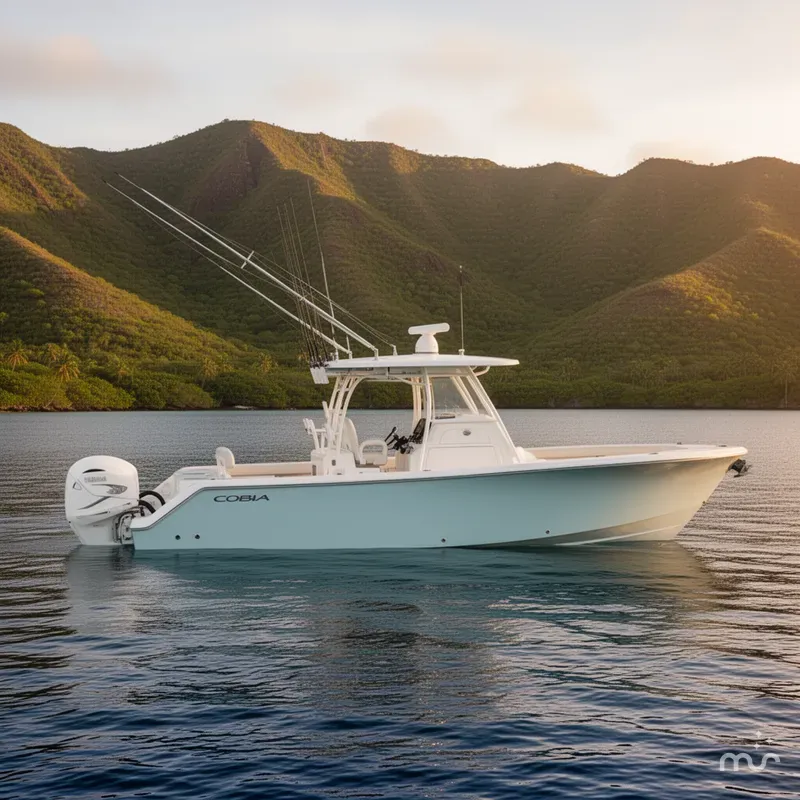 Slide: The Image of Cobia 350 Center Console 2026 - 2