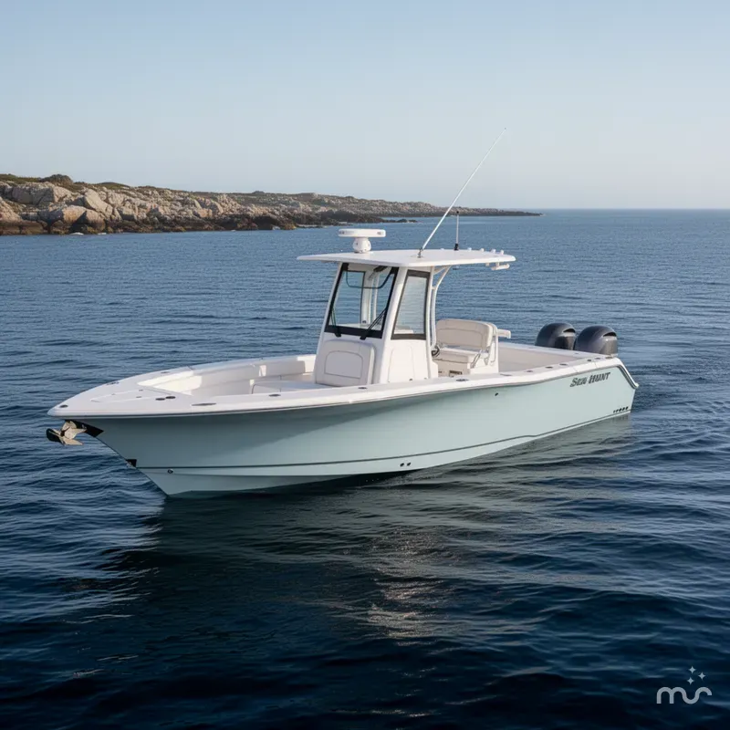 Slide: The Image of Sea Hunt Gamefish 27 Coffin Box 2027 - 2