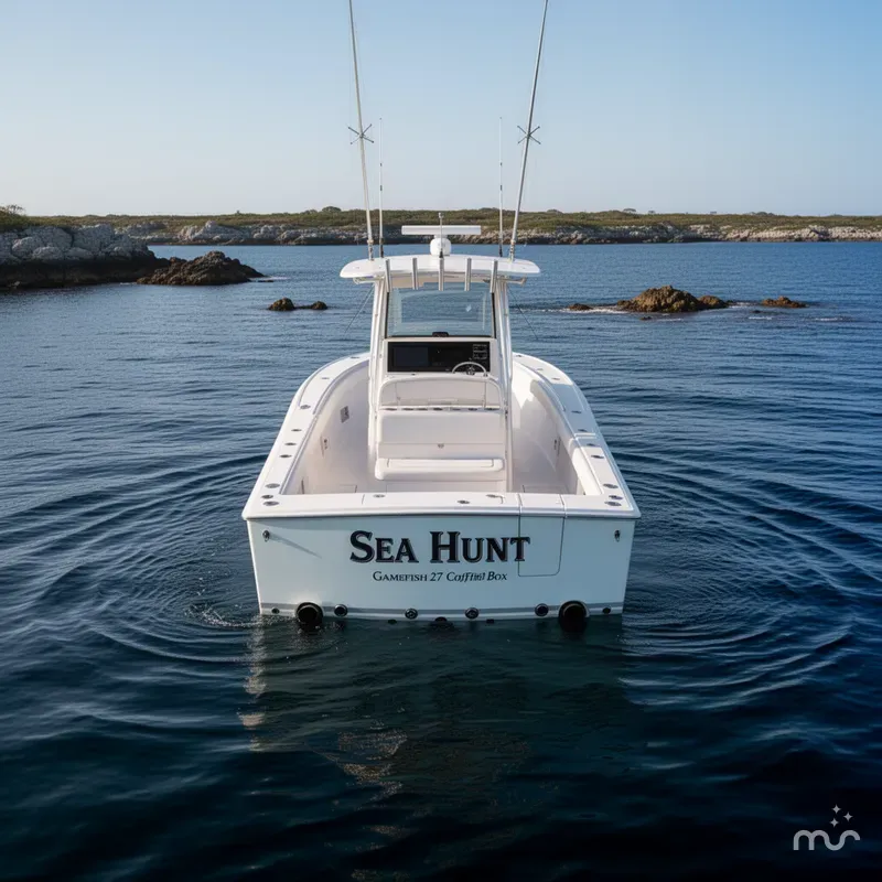 Slide: The Image of Sea Hunt Gamefish 27 Coffin Box 2027 - 3