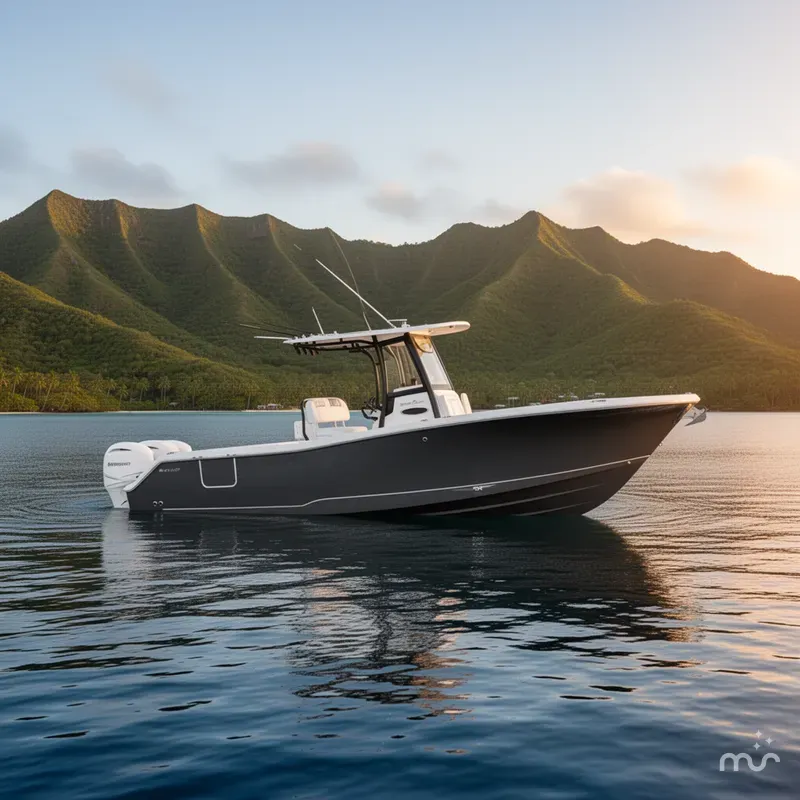 Slide: The Image of Sea Hunt Gamefish 27 Coffin Box 2027 - 2
