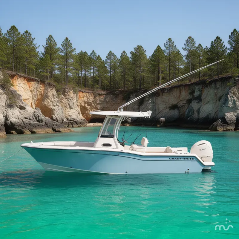 Slide: The Image of Grady-White Fisherman 236 2027 - 2