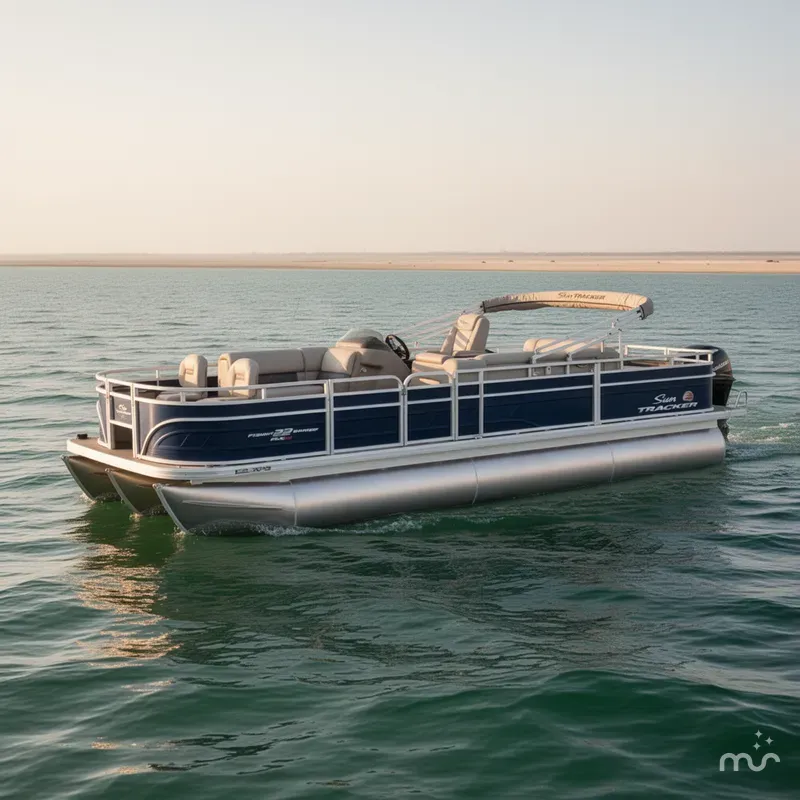 Slide: The Image of Sun Tracker Fishin' Barge 22 XP3 2025 - 0