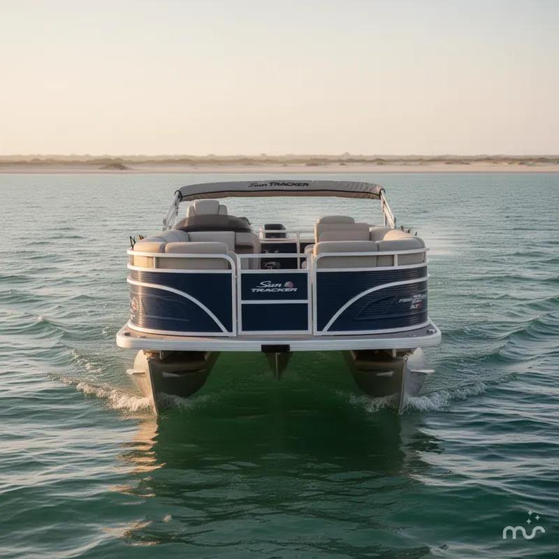 Slide: The Image of Sun Tracker Fishin' Barge 22 XP3 2025 - 2