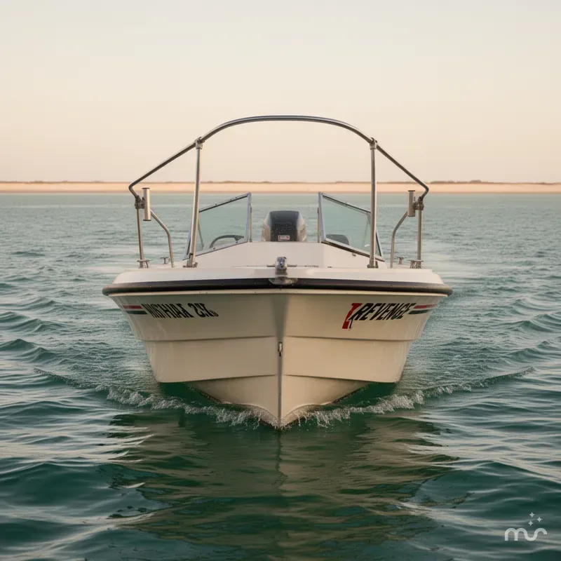 Slide: The Image of Boston Whaler 21 REVENGE 1977 - 1