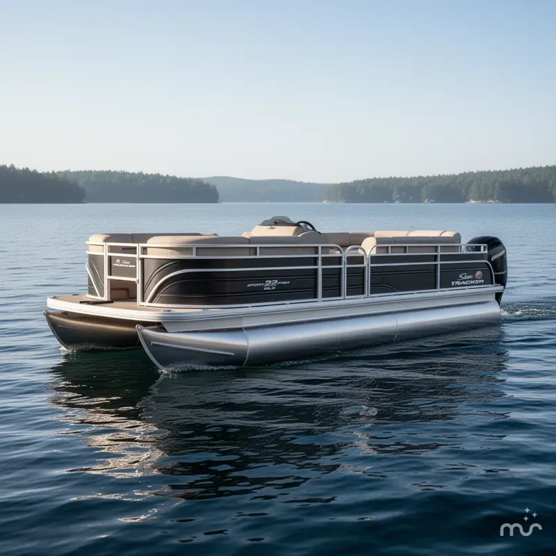 Slide: The Image of Sun Tracker SportFish 22 DLX 2025 - 0