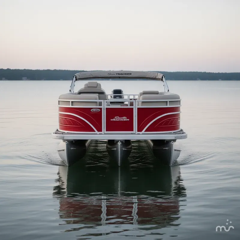 Slide: The Image of Sun Tracker Party Barge 20 DLX 2025 - 2