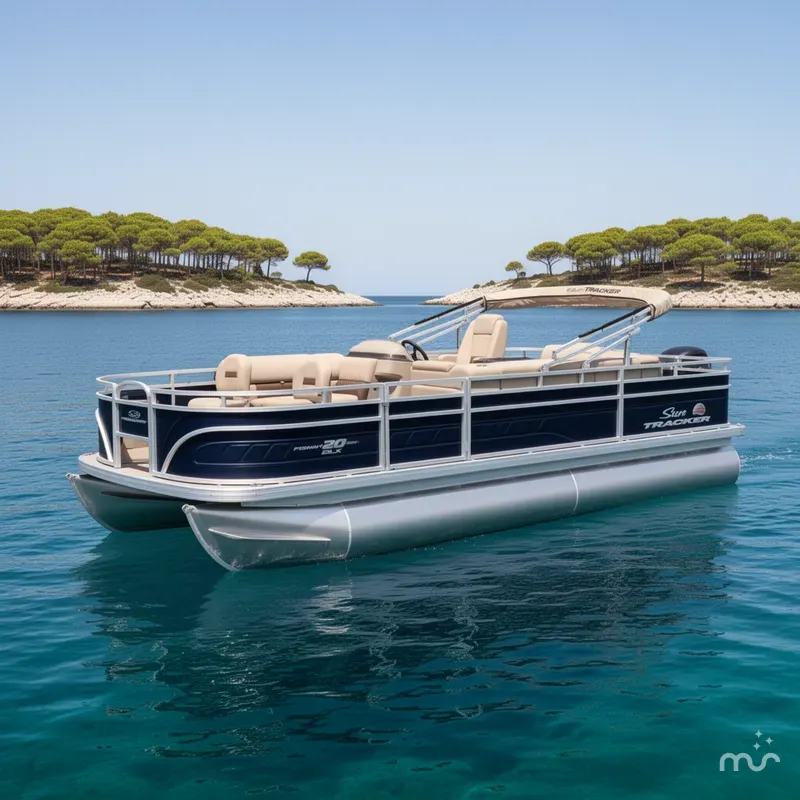 The Image of Sun Tracker Fishin' Barge 20 DLX 2025 - 0