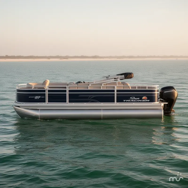 Slide: The Image of Sun Tracker SportFish 20 DLX 2025 - 1