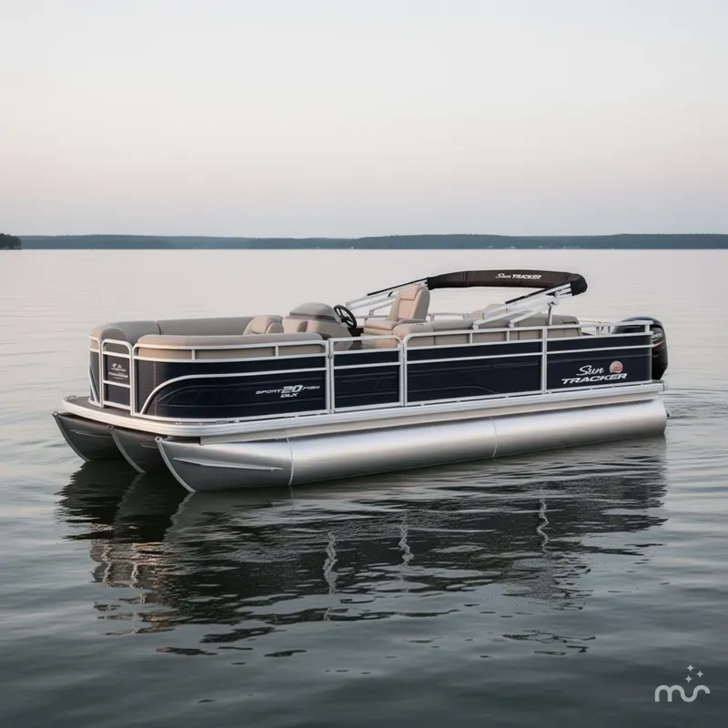 Slide: The Image of Sun Tracker SportFish 20 DLX 2025 - 0