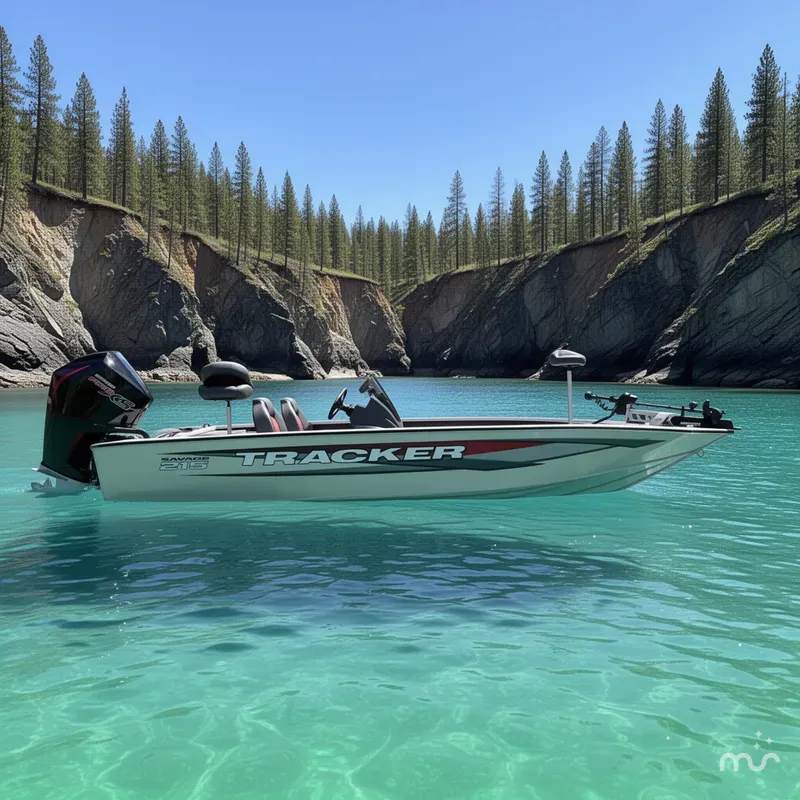 Slide: The Image of Tracker Savage 215 2025 - 2