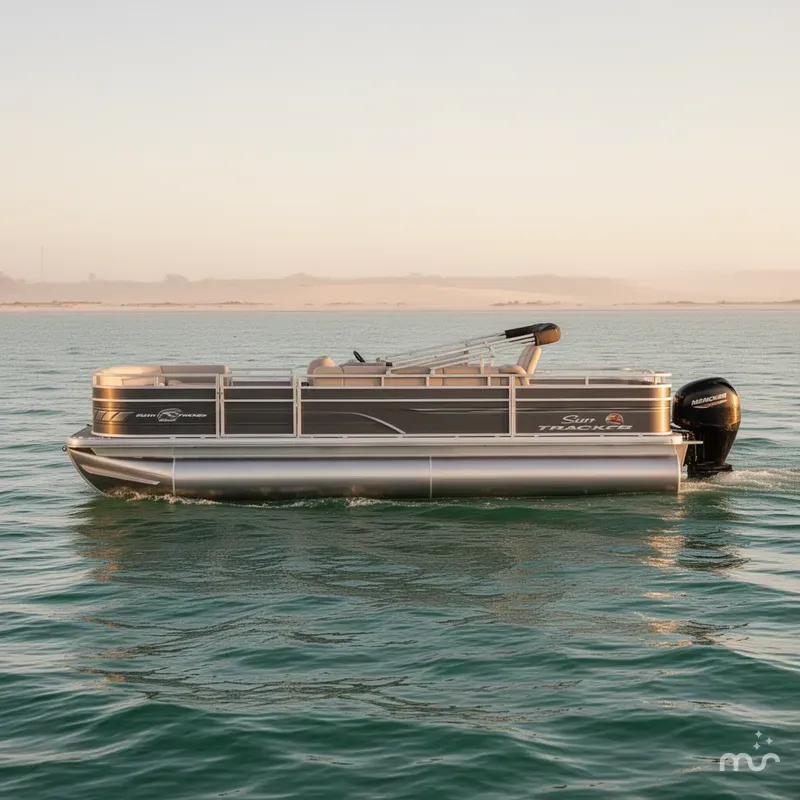 Slide: The Image of Sun Tracker Fishin' Barge 22 DLX 2025 - 1