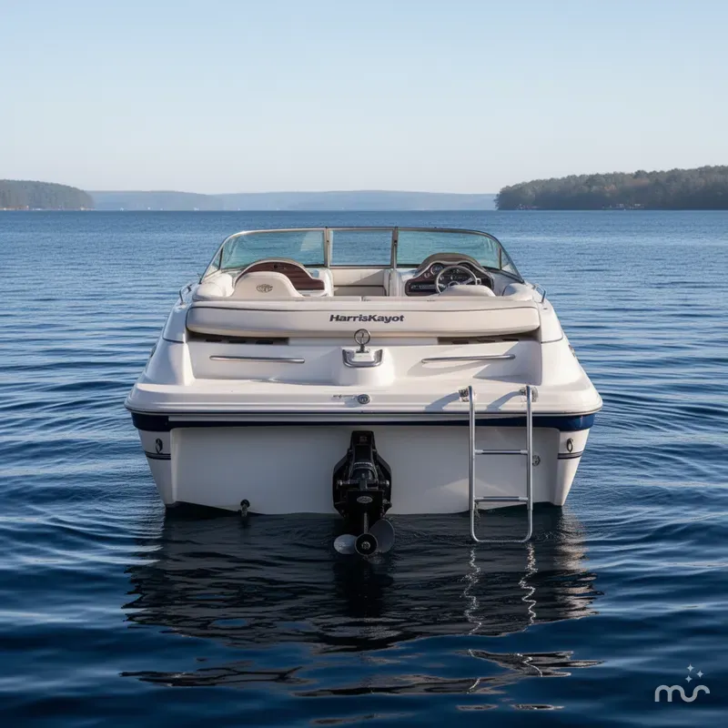 Slide: The Image of Harris Kayot 22v star w/ Mercruiser 2000 - 1