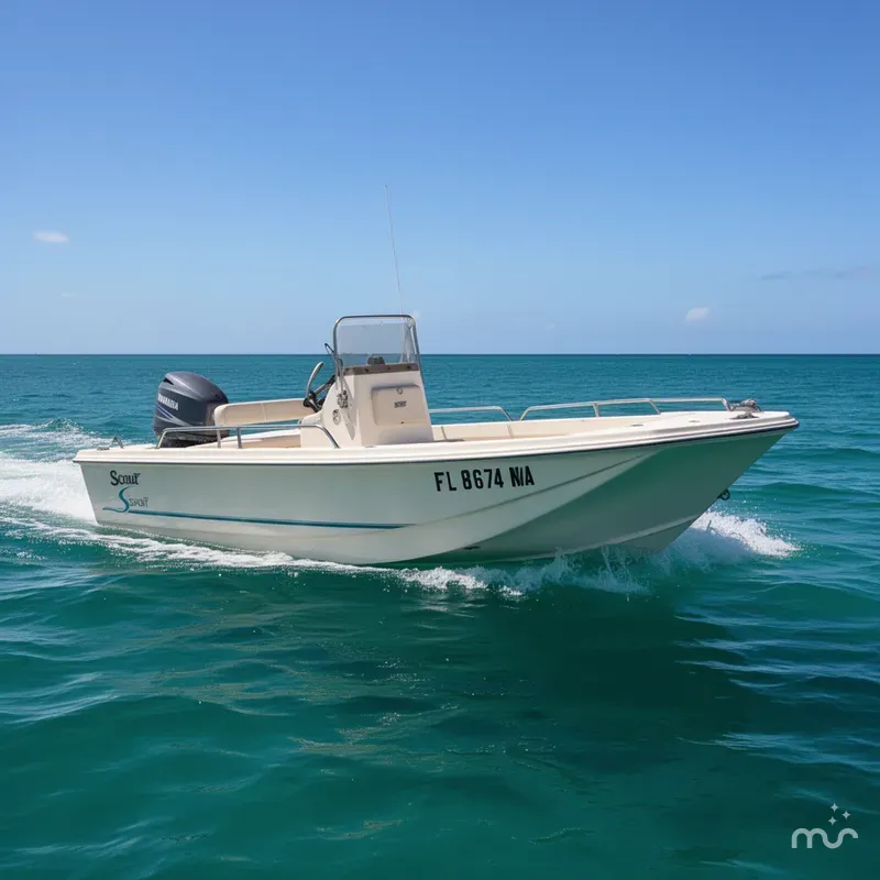 Slide: The Image of Scout 162 Sportfish 1999 - 0