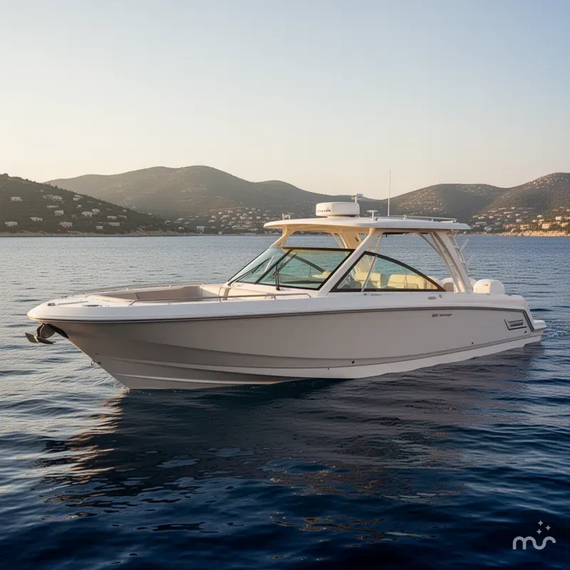 Slide: The Image of Boston Whaler 320 Vantage 2018 - 2