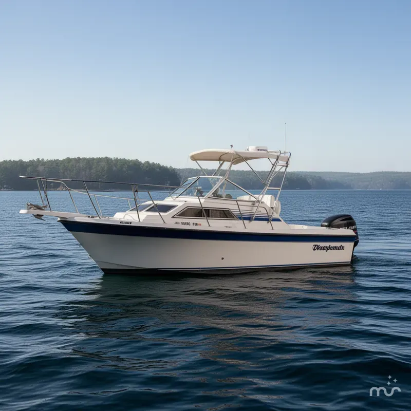 Slide: The Image of Wellcraft 250 Sportsman 1989 - 1
