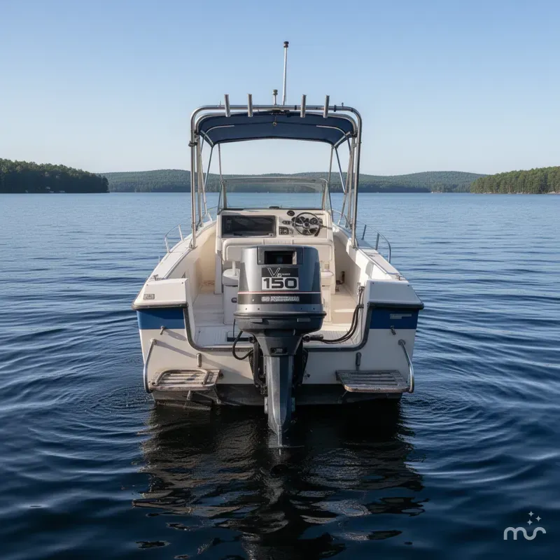 Slide: The Image of Wellcraft 250 Sportsman 1989 - 2