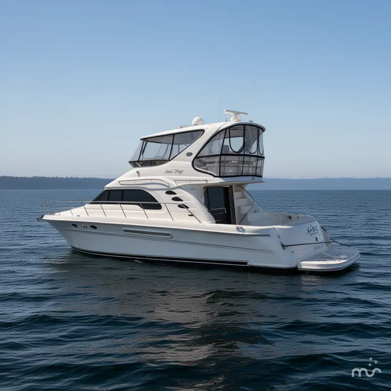 Slide: The Image of Sea Ray 560 Sedan Bridge 2002 - 2