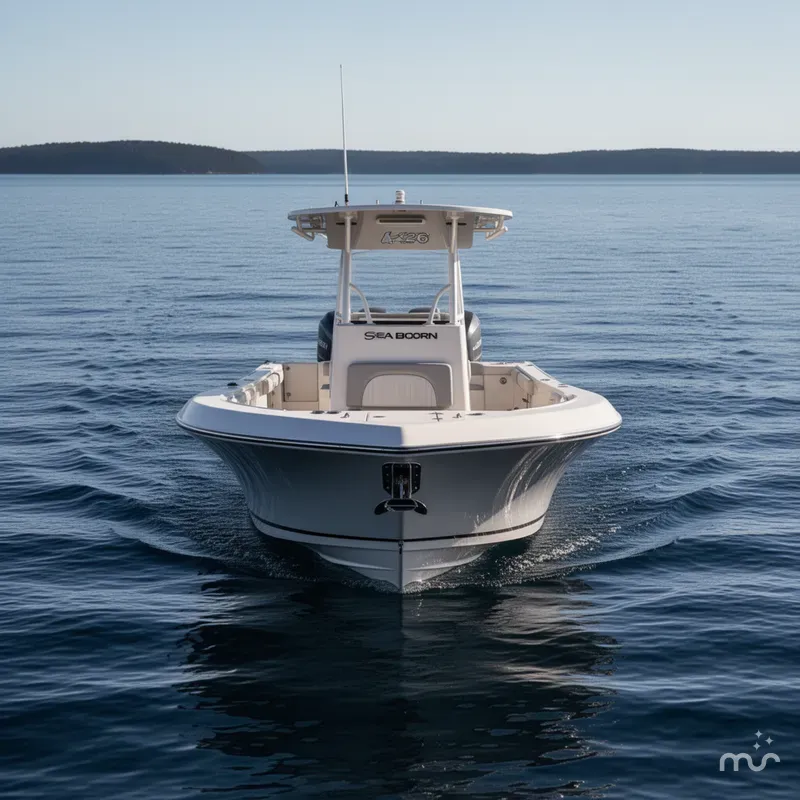 Slide: The Image of Sea Born LX26 Center Console 2025 - 1